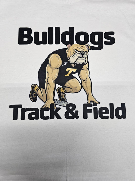Bulldog track and field - spirit wear, athletic wear