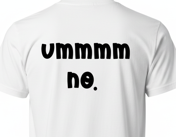 I'll be back - umm no tshirt