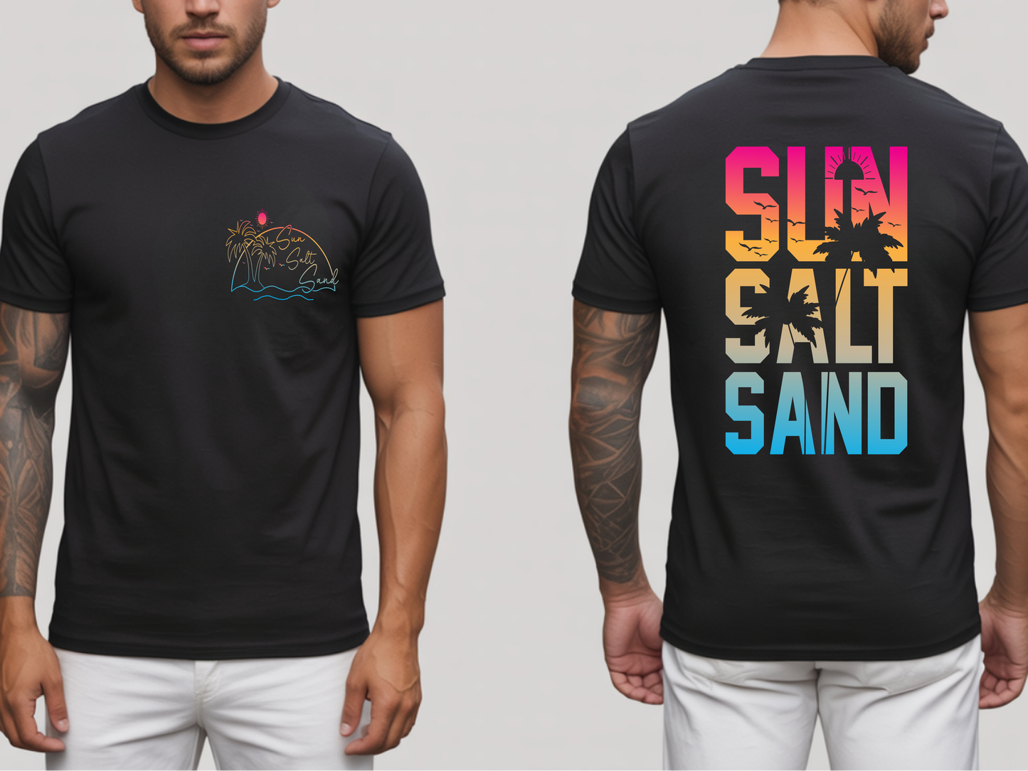 SUN SALT SAND - SUMMER T-SHIRT