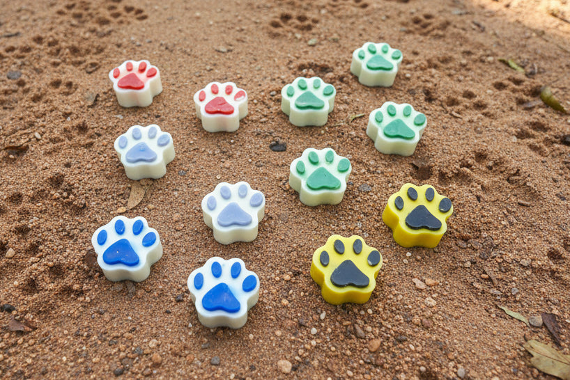Paw Print Wax Melts - For Animal or Sports/Spirit lover