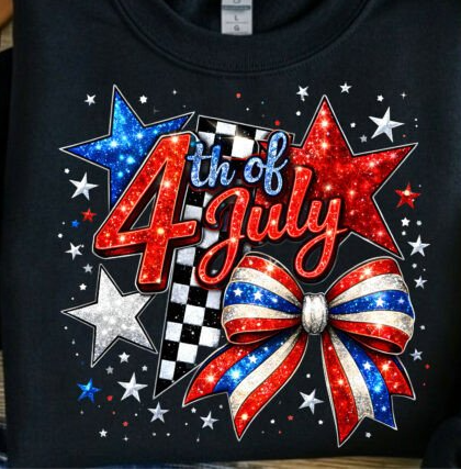 Sparkling 4th of July t-shirt