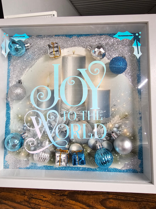 Christmas Shadowbox - Joy to the World