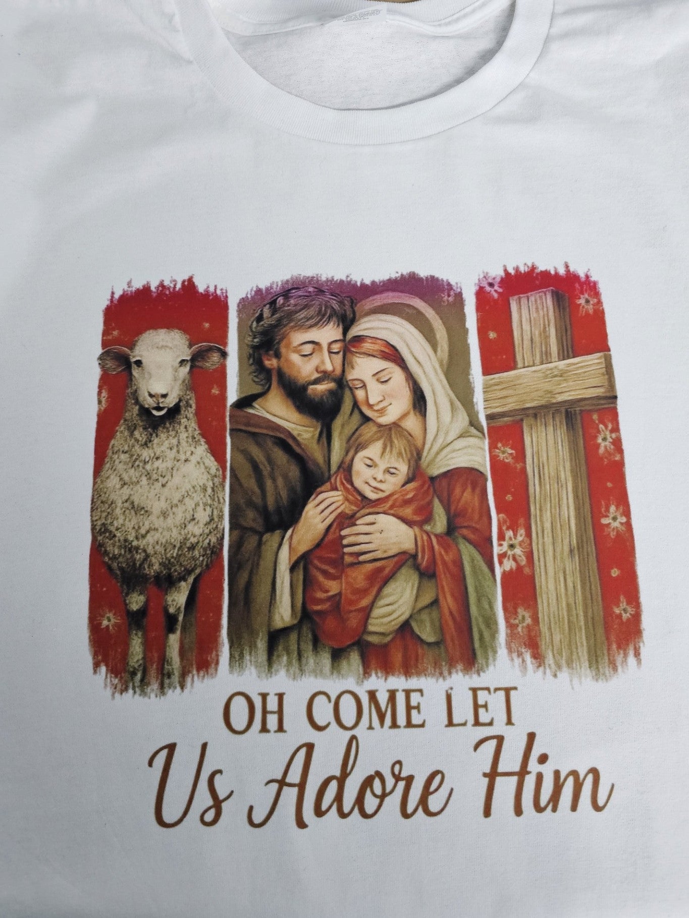 Oh, Come Let Us Adore Him - T-shirt
