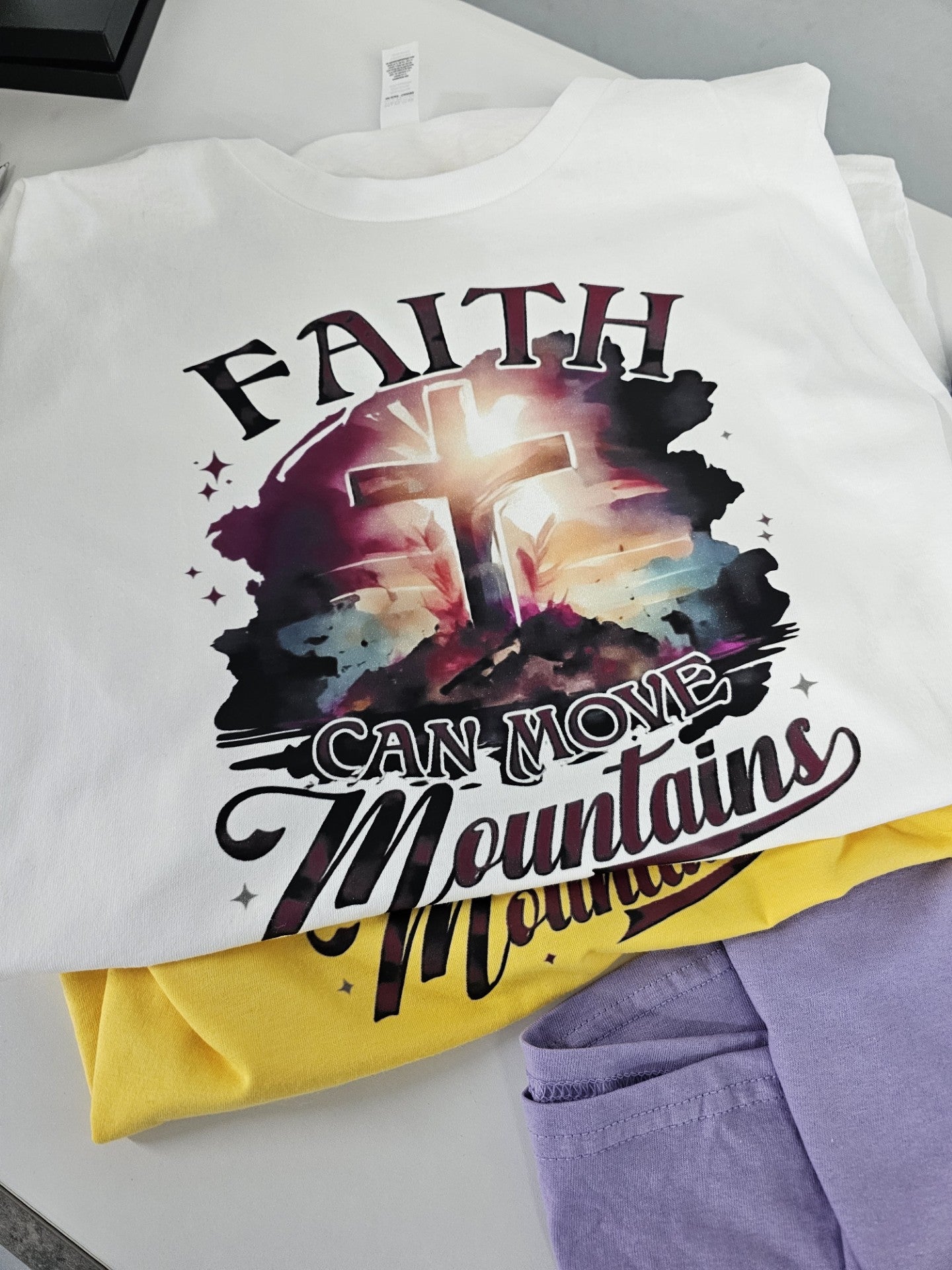 Faith Can Move Mountain - T-shirt