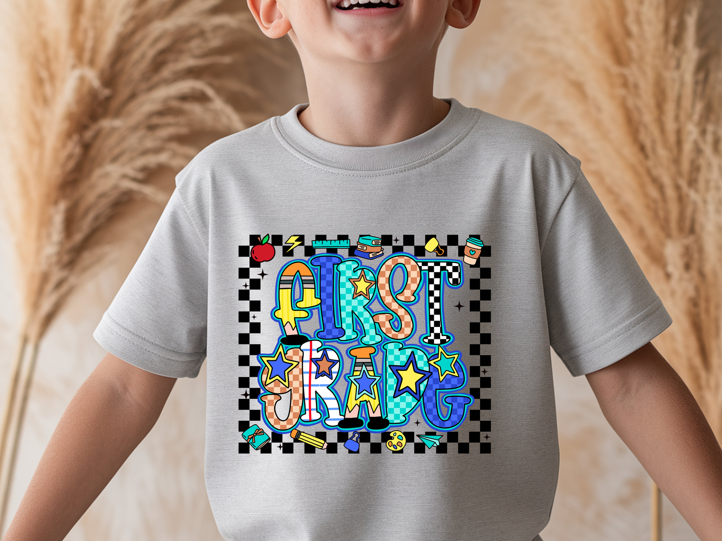 Grade level, cool colors - back to school Tee