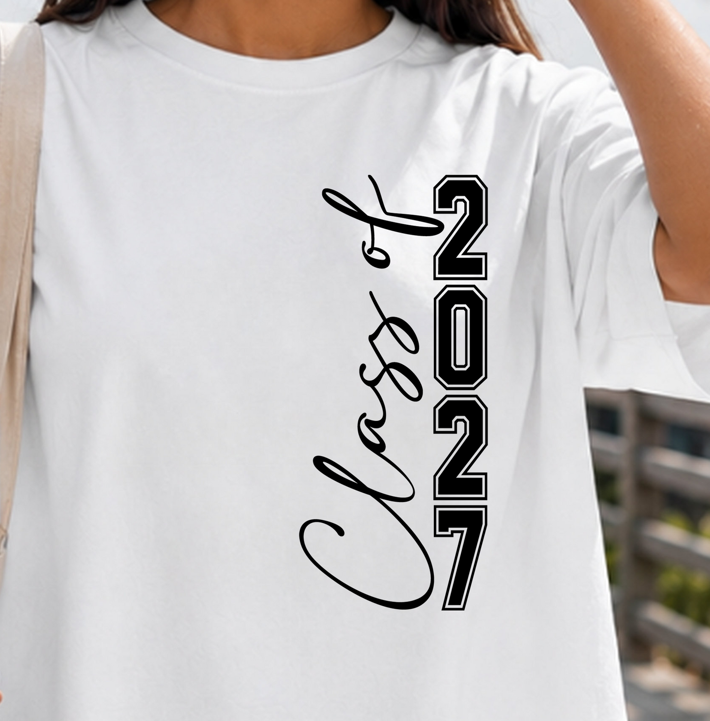 2 sided - class of 2027 Senior - Back to school