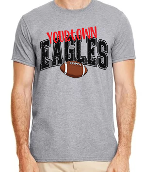 Eagles - Customized "Yourtown" Football