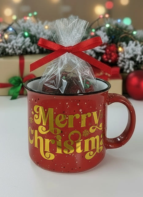 Christmas mug with wax melts